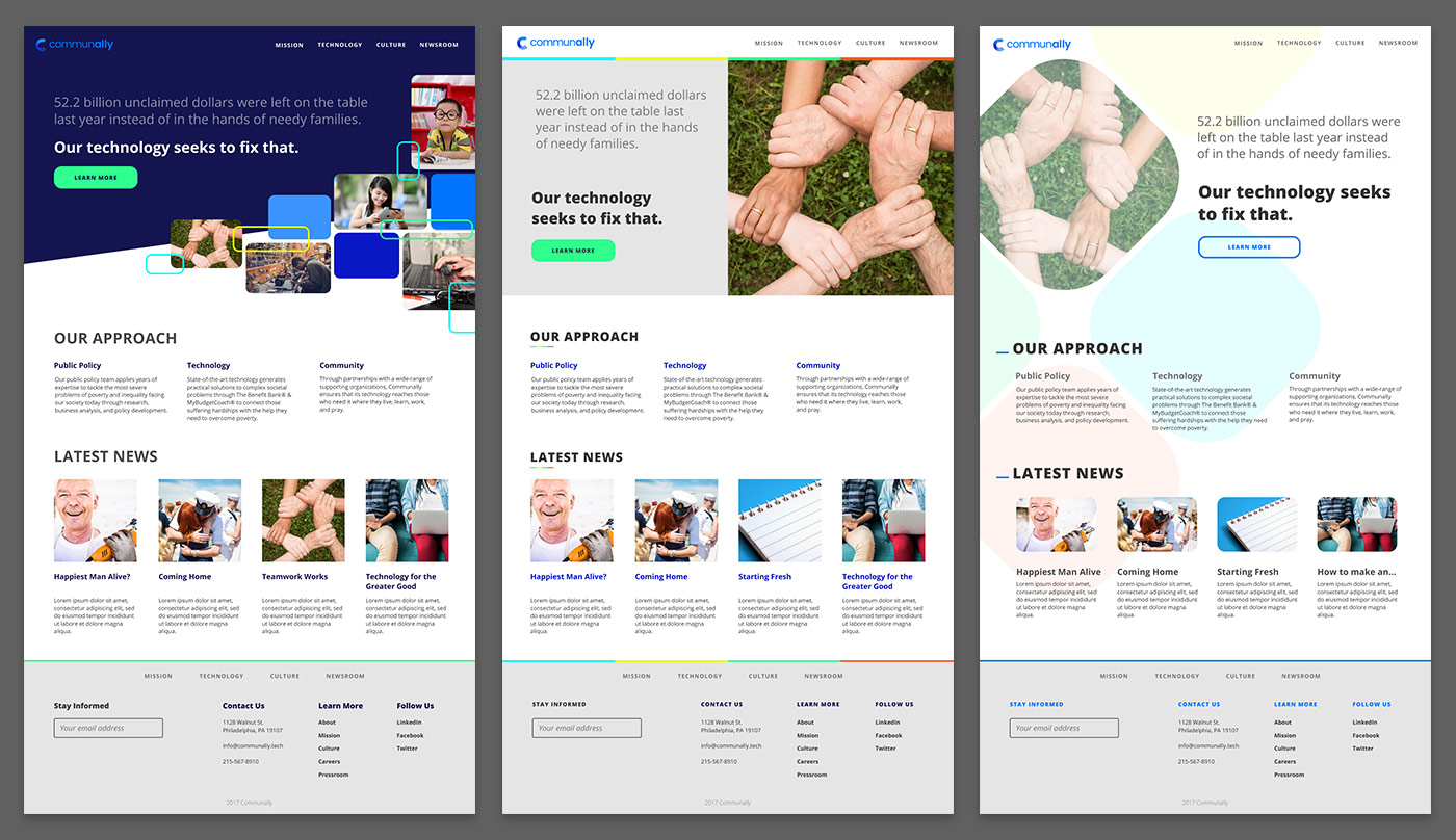 draft mockups