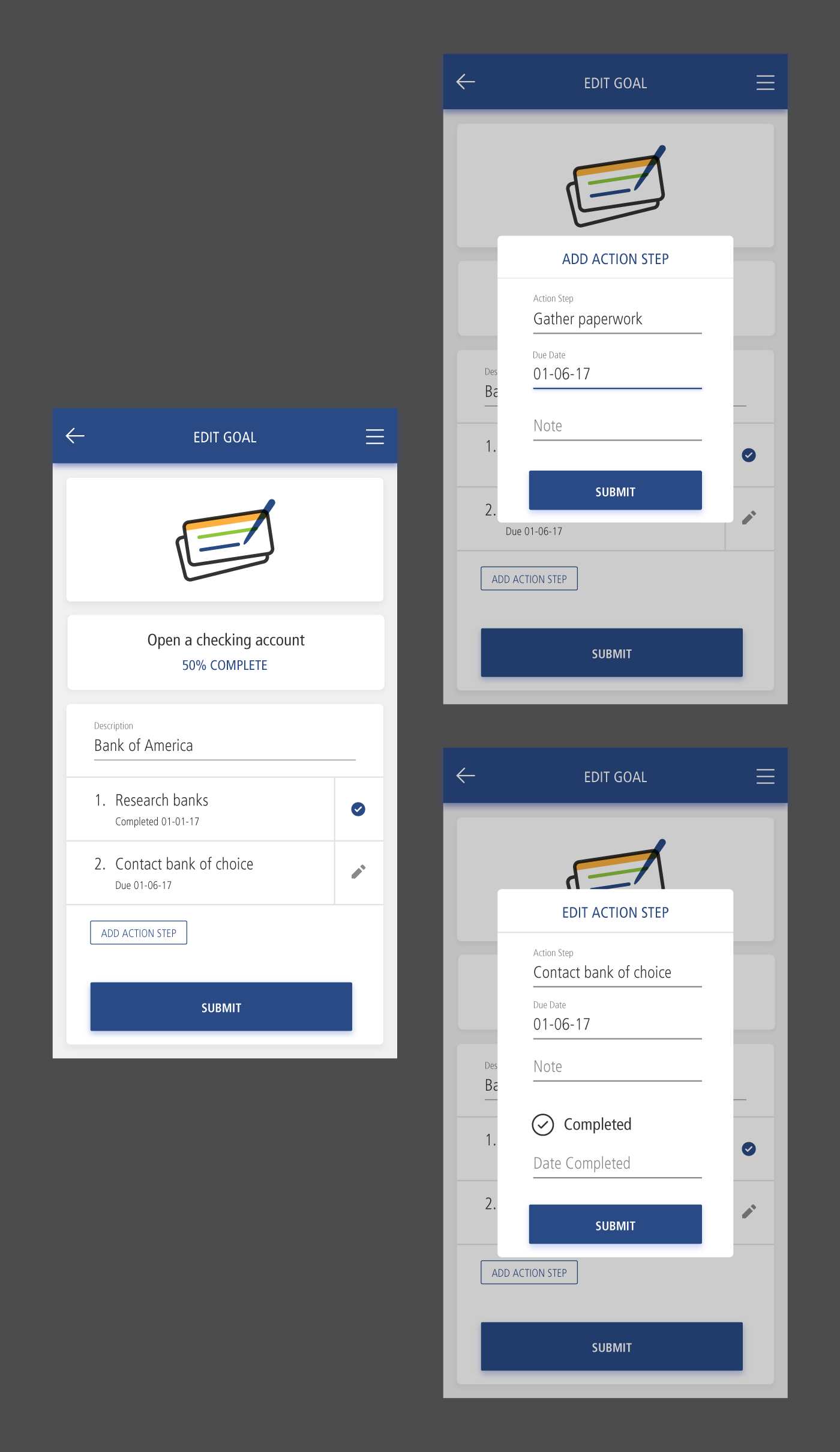 mygoals mockup