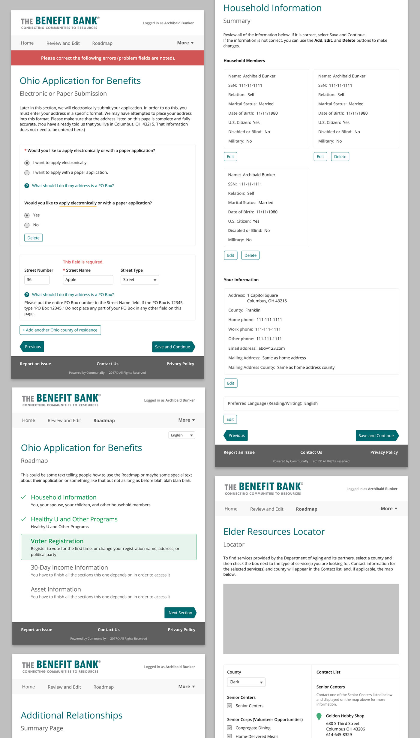 mockups of tbb